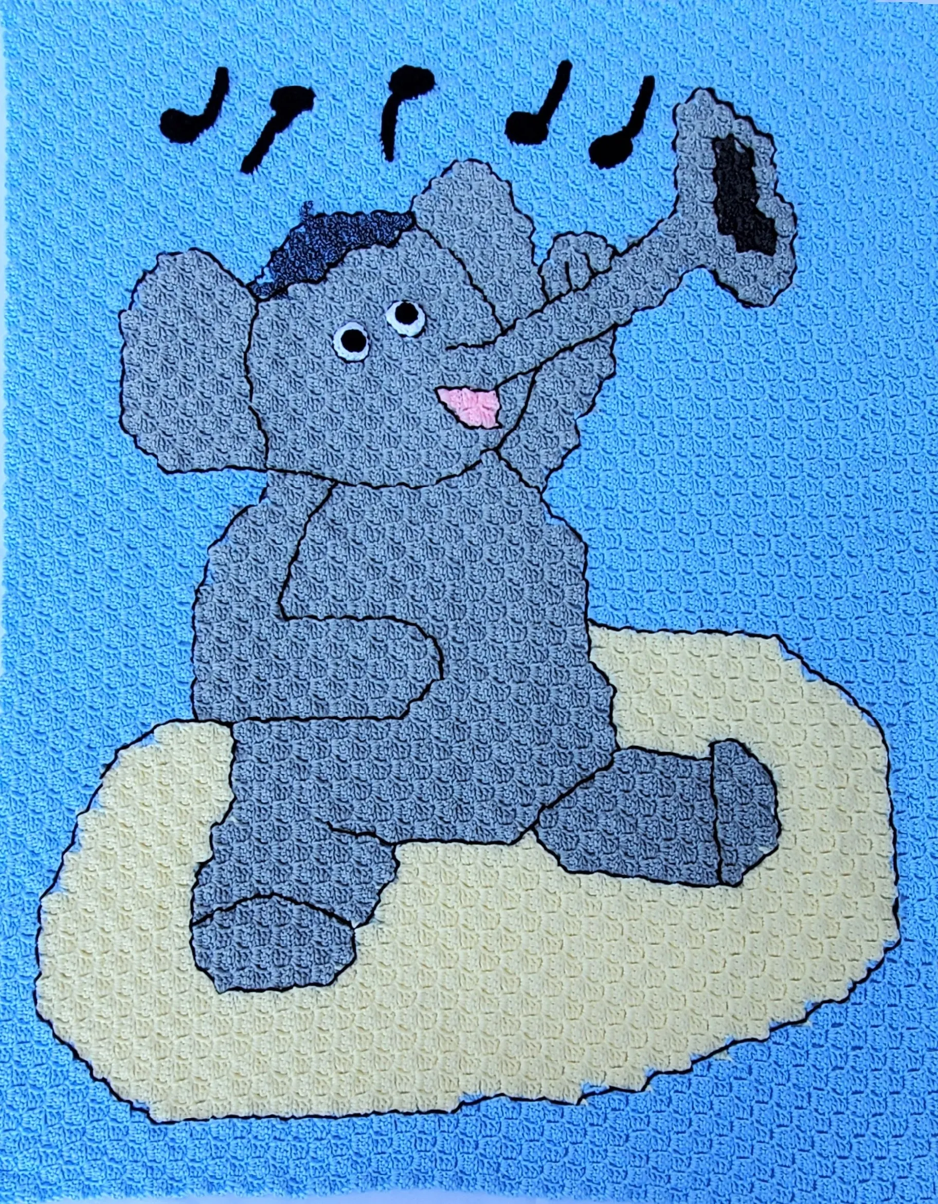 Elephant in the House Crochet Patterns Paperback Book - 14 Elephant Patterns