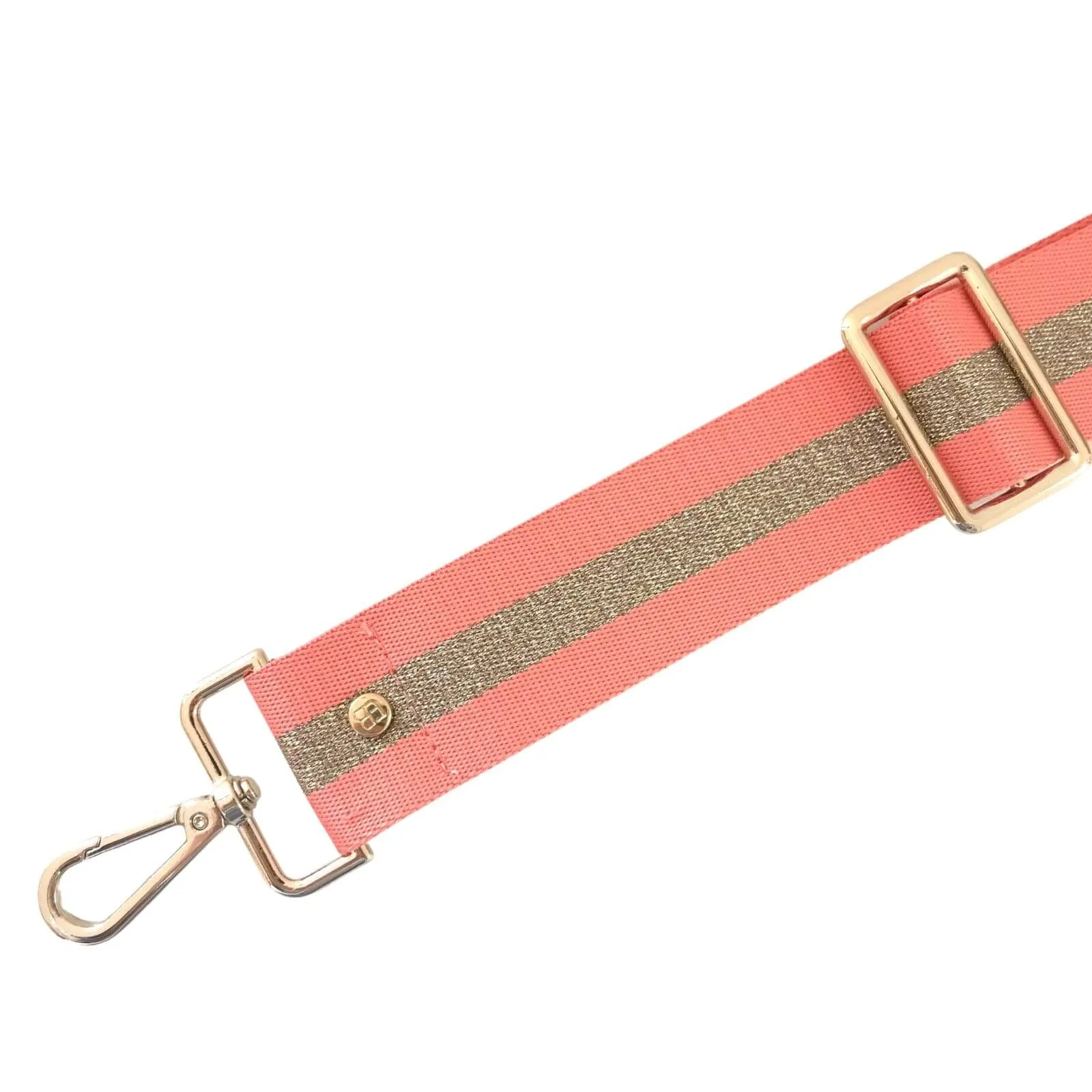 Elie Beaumont Bag Strap - Peach Sparkle