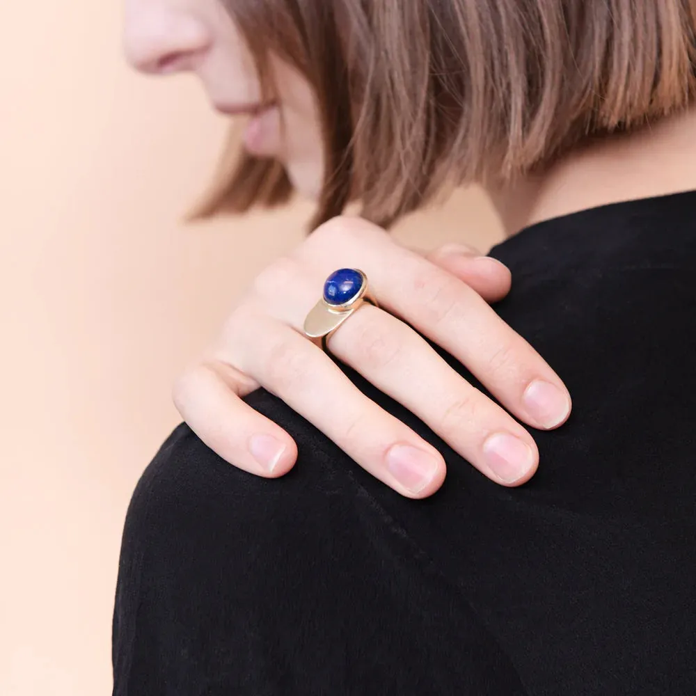 esposa ring - rutilated quartz