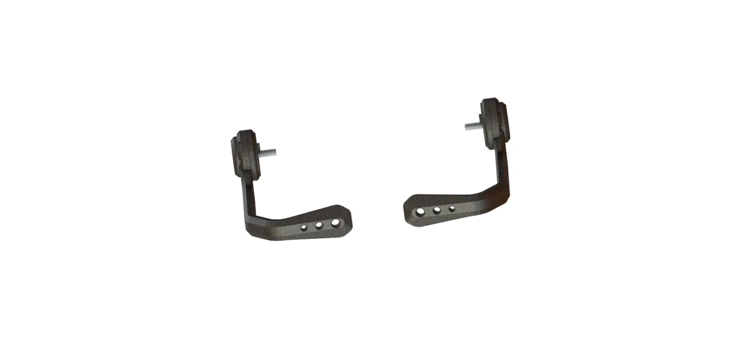 Evotech Brake And Clutch Lever Protector Kit - Triumph Trident 660 Triple Tribute Edition (2024 ) (Bar End Mirror Version)