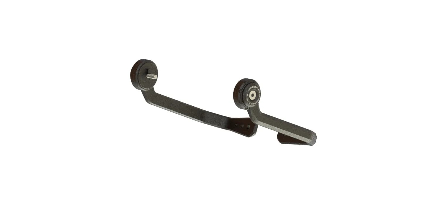 Evotech Brake And Clutch Lever Protector Kit - Triumph Trident 660 Triple Tribute Edition (2024 ) (Bar End Mirror Version)