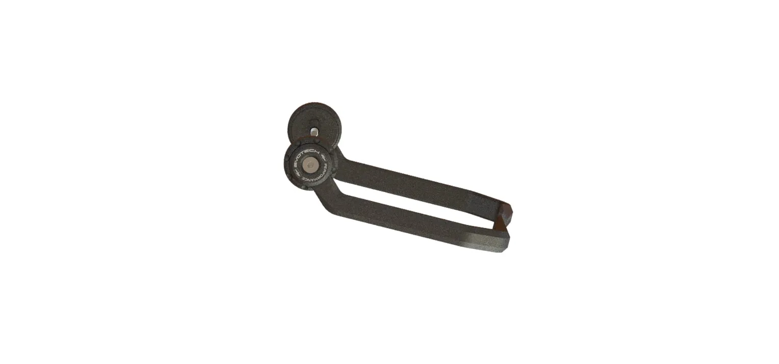 Evotech Brake And Clutch Lever Protector Kit - Triumph Trident 660 Triple Tribute Edition (2024 ) (Bar End Mirror Version)