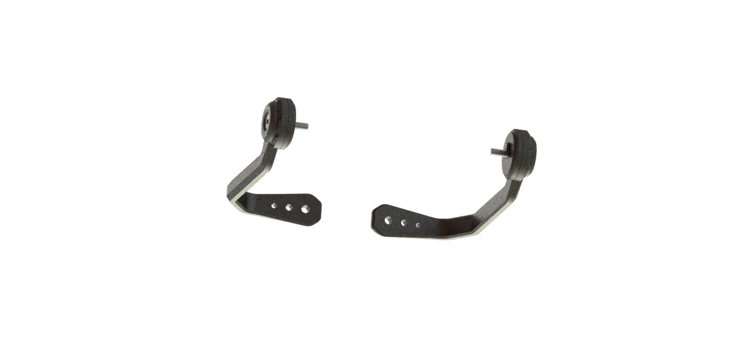 Evotech Brake And Clutch Lever Protector Kit - Triumph Trident 660 Triple Tribute Edition (2024 ) (Bar End Mirror Version)