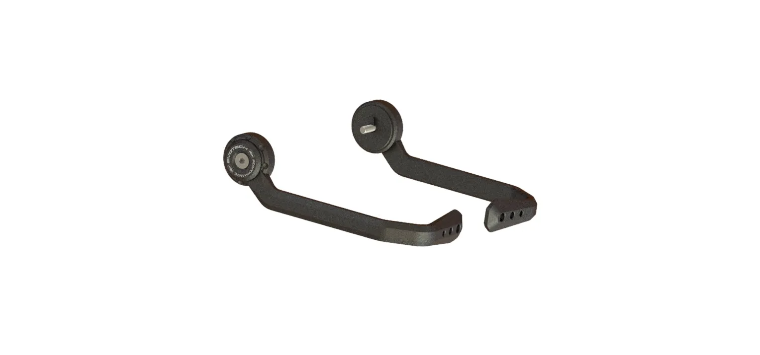 Evotech Brake And Clutch Lever Protector Kit - Triumph Trident 660 Triple Tribute Edition (2024 ) (Bar End Mirror Version)