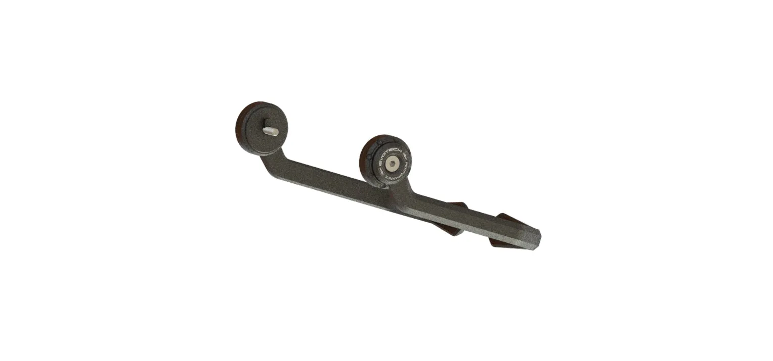 Evotech Brake And Clutch Lever Protector Kit - Triumph Trident 660 Triple Tribute Edition (2024 ) (Bar End Mirror Version)