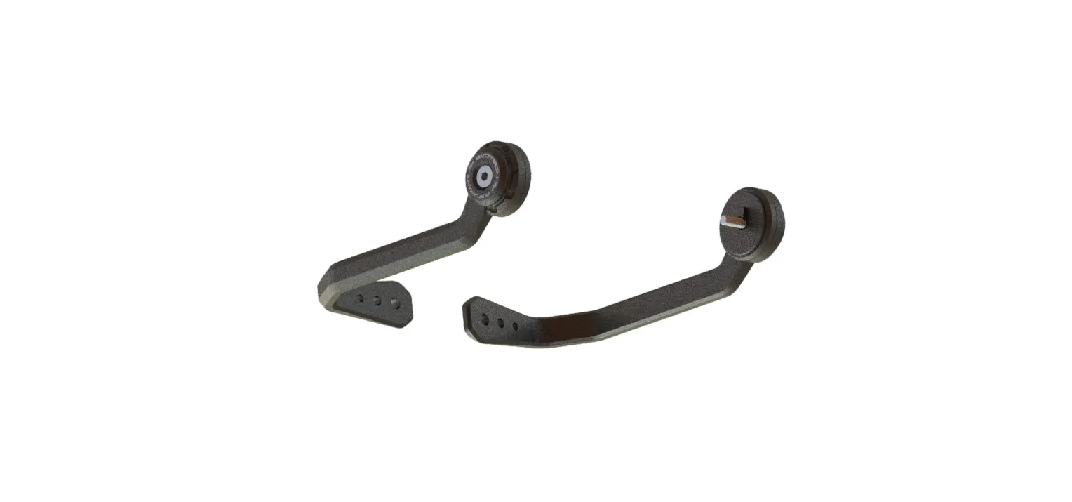 Evotech Brake And Clutch Lever Protector Kit - Triumph Trident 660 Triple Tribute Edition (2024 ) (Bar End Mirror Version)