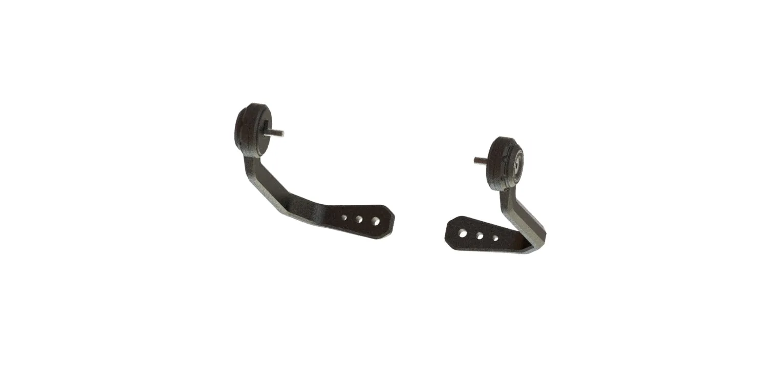 Evotech Brake And Clutch Lever Protector Kit - Triumph Trident 660 Triple Tribute Edition (2024 ) (Bar End Mirror Version)