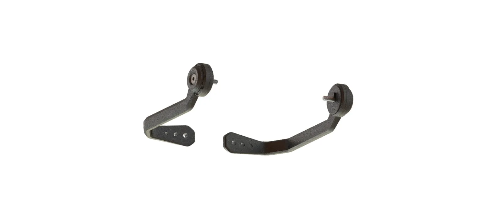 Evotech Brake And Clutch Lever Protector Kit - Triumph Trident 660 Triple Tribute Edition (2024 ) (Bar End Mirror Version)