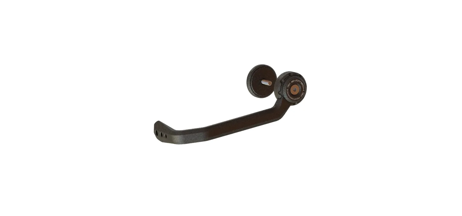 Evotech Triumph Street Triple 765 Moto2 Edition Clutch Lever Protector Kit (2023 ) (Bar End Mirror Version)