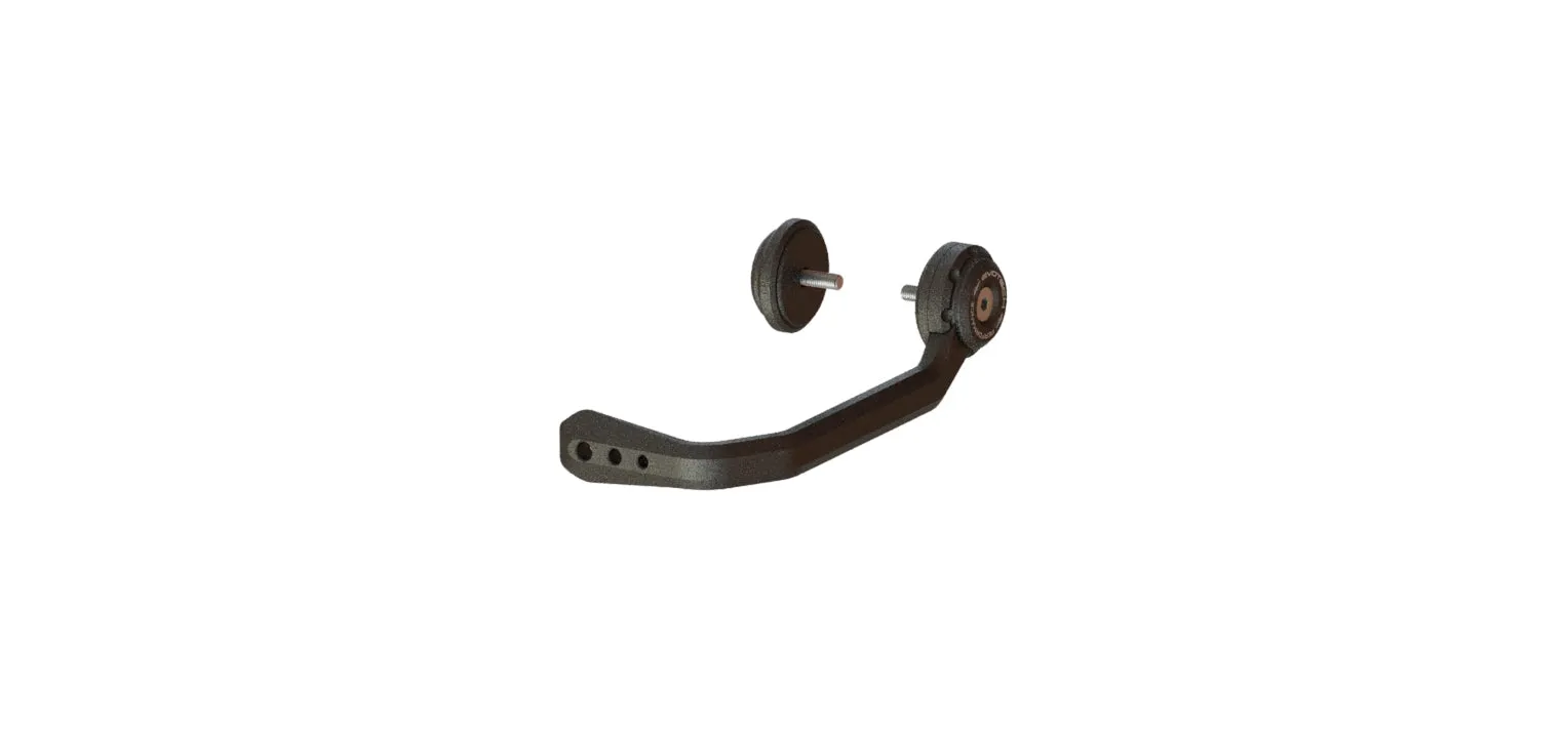 Evotech Triumph Street Triple 765 Moto2 Edition Clutch Lever Protector Kit (2023 ) (Bar End Mirror Version)