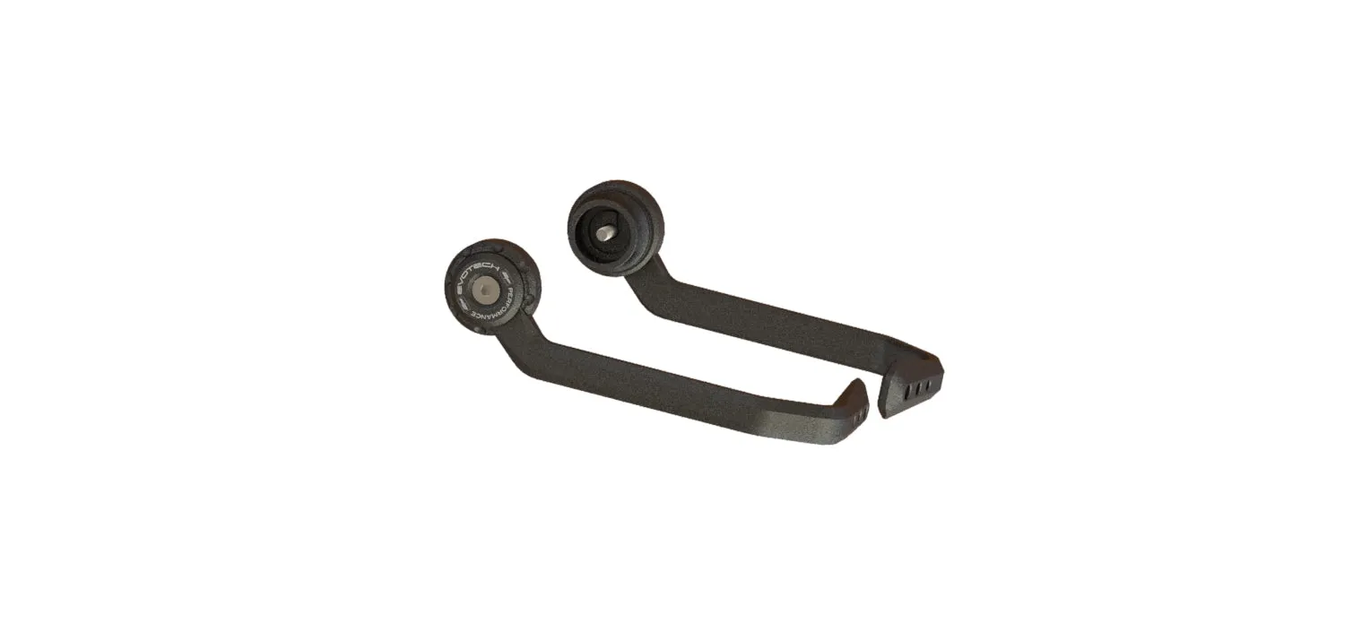 Evotech Triumph Street Triple RS Brake And Clutch Lever Protector Kit (2020-2022) (Non Bar End Mirror Version)