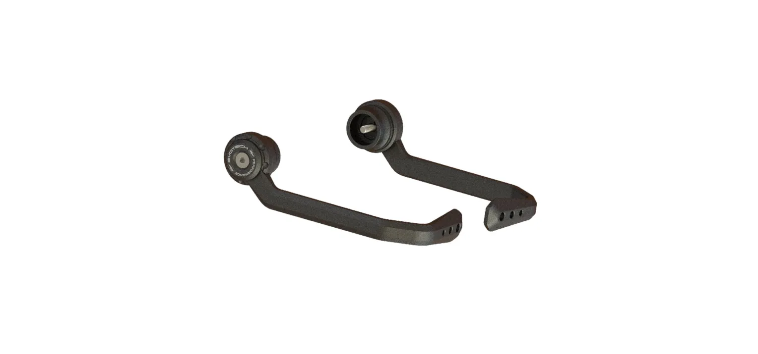 Evotech Triumph Street Triple RS Brake And Clutch Lever Protector Kit (2020-2022) (Non Bar End Mirror Version)
