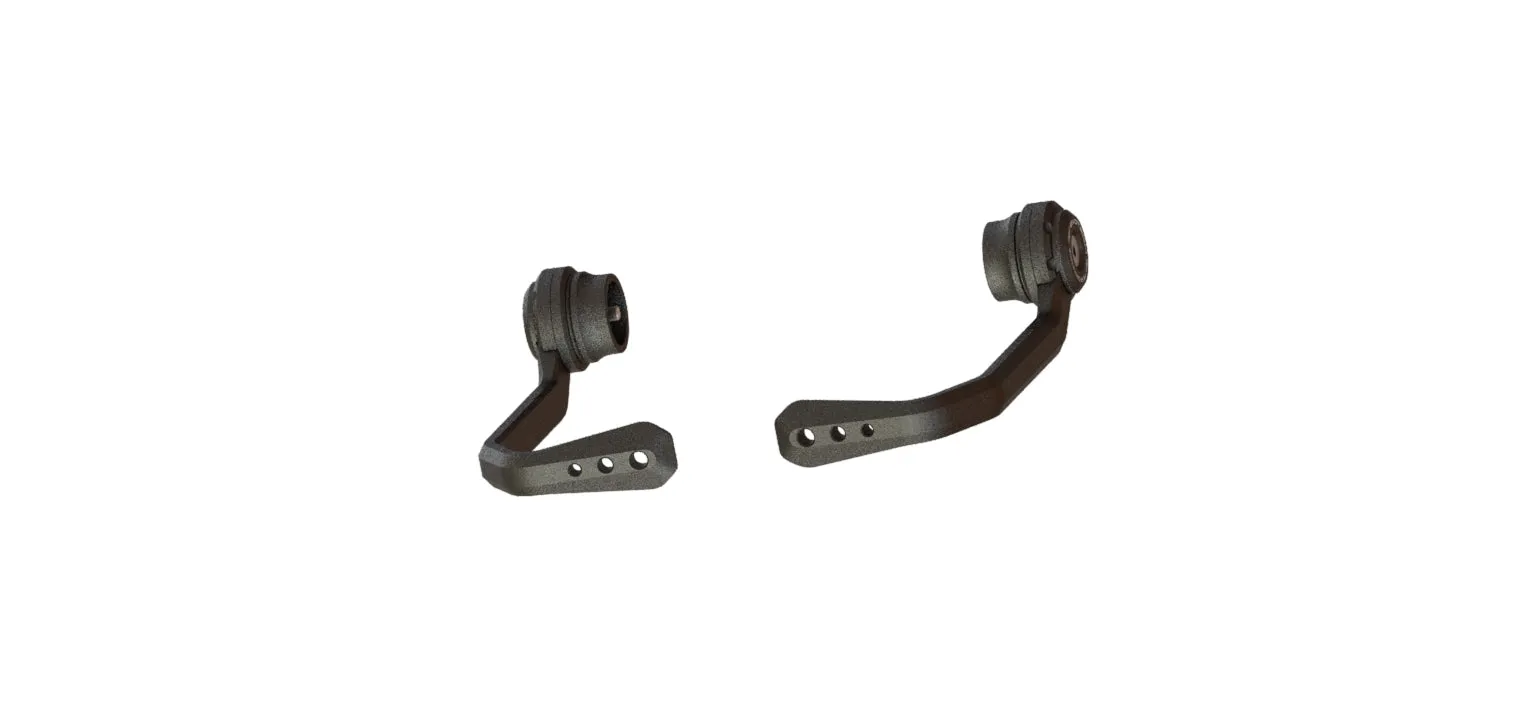 Evotech Triumph Street Triple RS Brake And Clutch Lever Protector Kit (2020-2022) (Non Bar End Mirror Version)