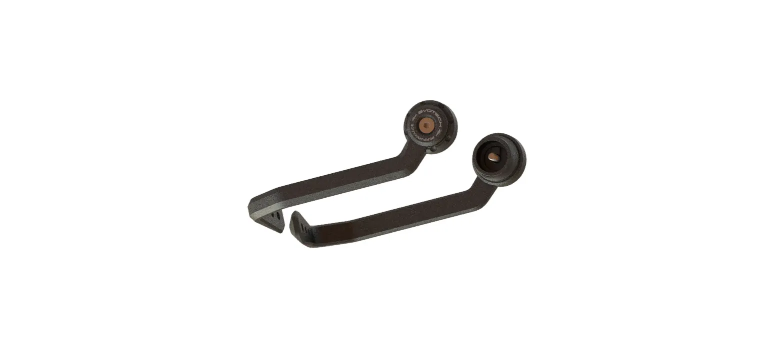 Evotech Triumph Street Triple RS Brake And Clutch Lever Protector Kit (2020-2022) (Non Bar End Mirror Version)