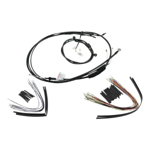Extended Cable / Brake Line Kit For 12" Ape Hangers Harley Sportster XL 2007-2013