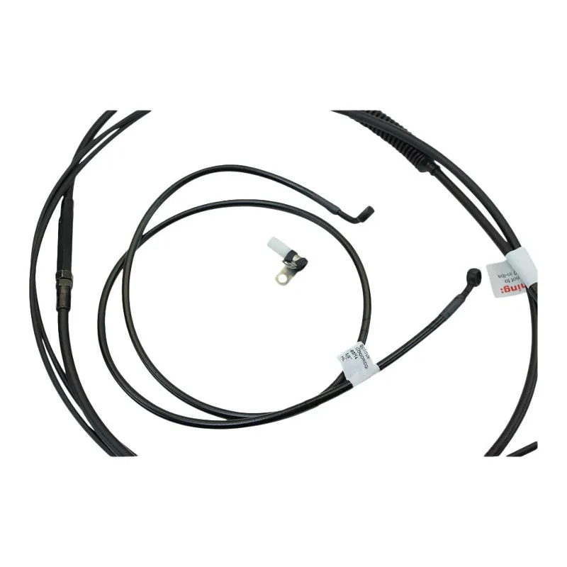 Extended Cable / Brake Line Kit For 16" Ape Hangers Harley Sportster XL 2007-2012