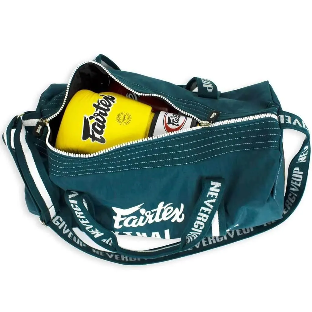 FAIRTEX RETRO GREEN BARREL BAG - BAG9