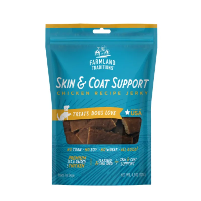 Farmland Traditions - Simple Snacks Chicken Skin & Coat - 4.3 oz [April Expiry]
