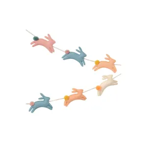 Felt Bunny Garland