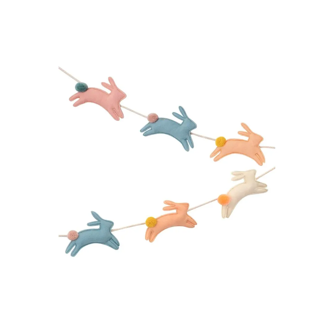 Felt Bunny Garland