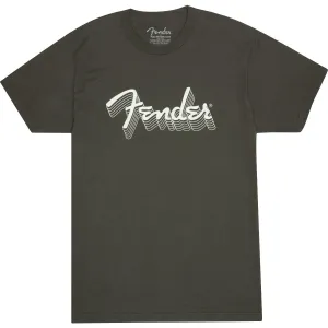 Fender Reflective Ink T-Shirt, Charcoal, M 9122521406