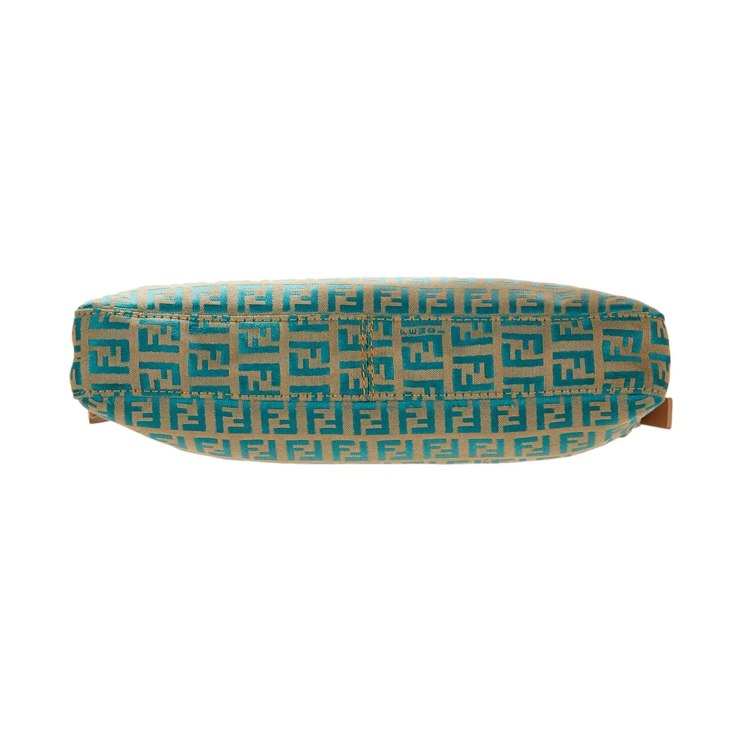 Fendi Blue Logo Mini Shoulder Bag