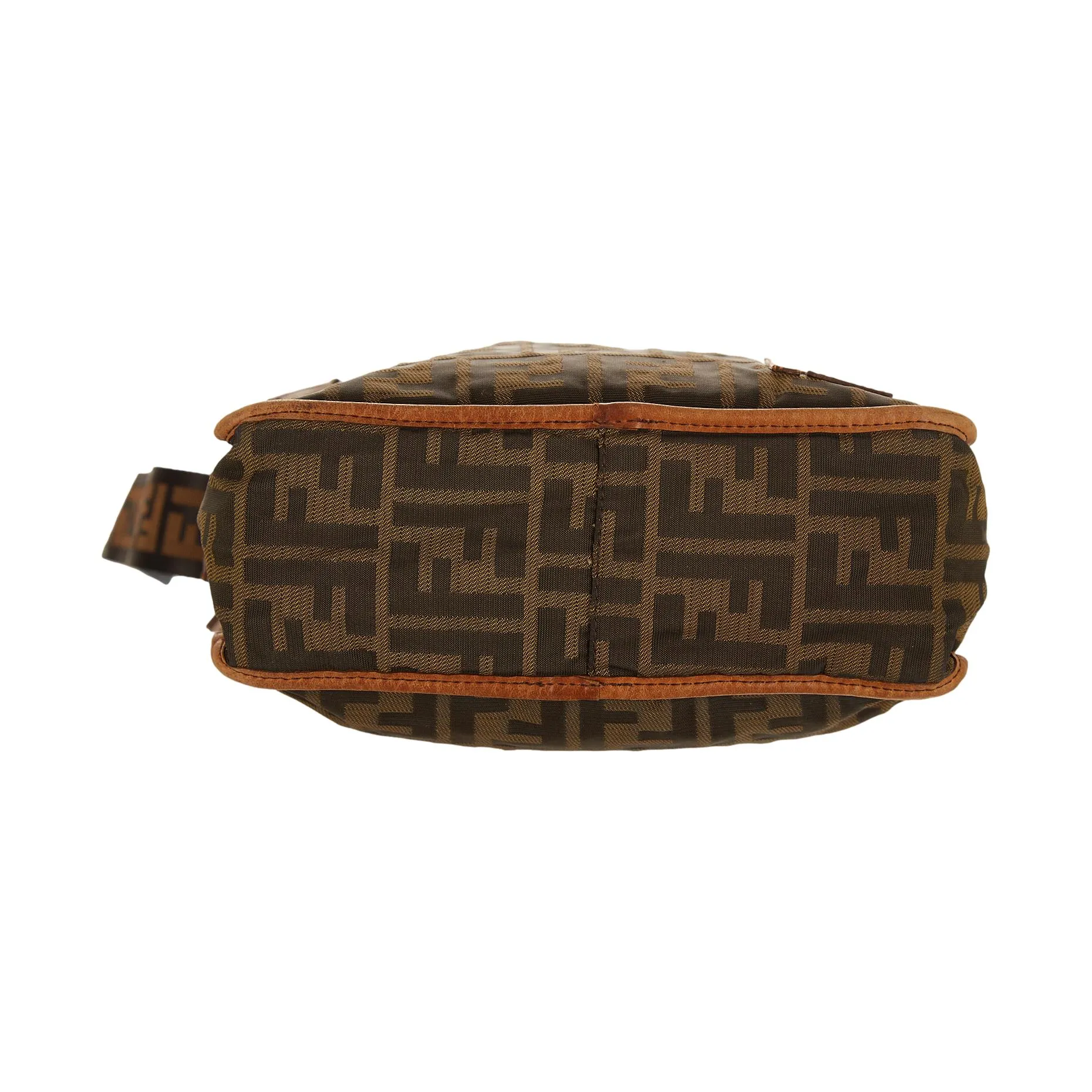 Fendi Brown Logo Shoulder Bag