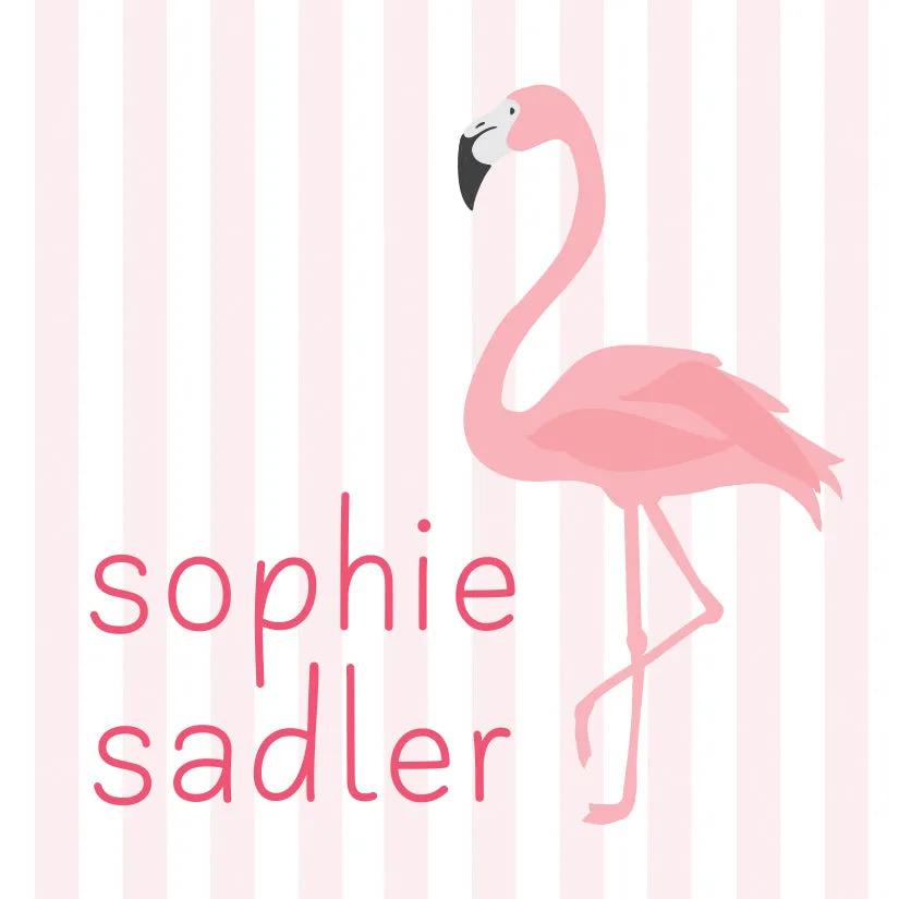 Flamingo Bag Tag