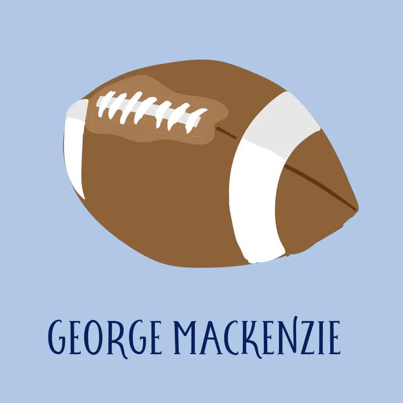 Football Bag Tag
