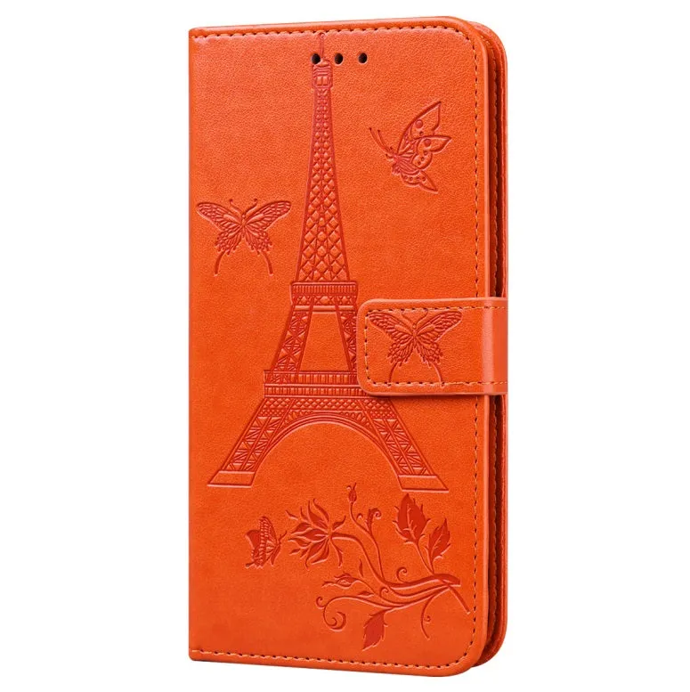 For iPhone12 mini Phone Case 5.4 Inches Card Slot Phone Bracket Mobile Phone Cover purple