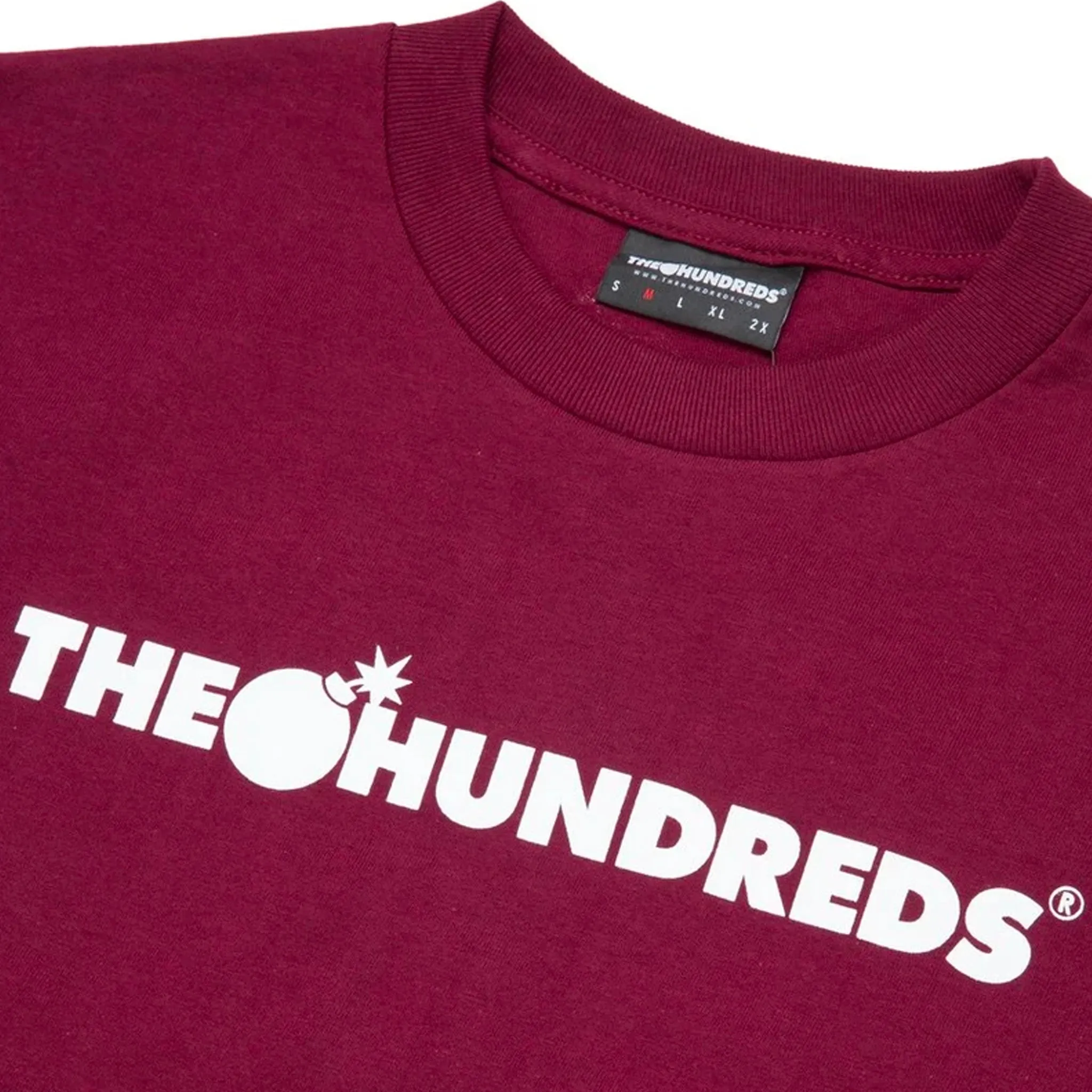 Forever Bar Logo Tee (Burgundy)