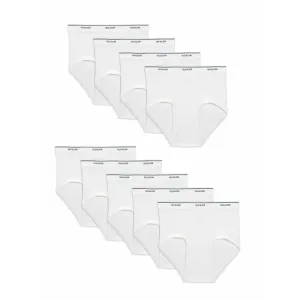 Fruit of the Loom mens Tag-free Cotton Briefs White, 9 Pack 