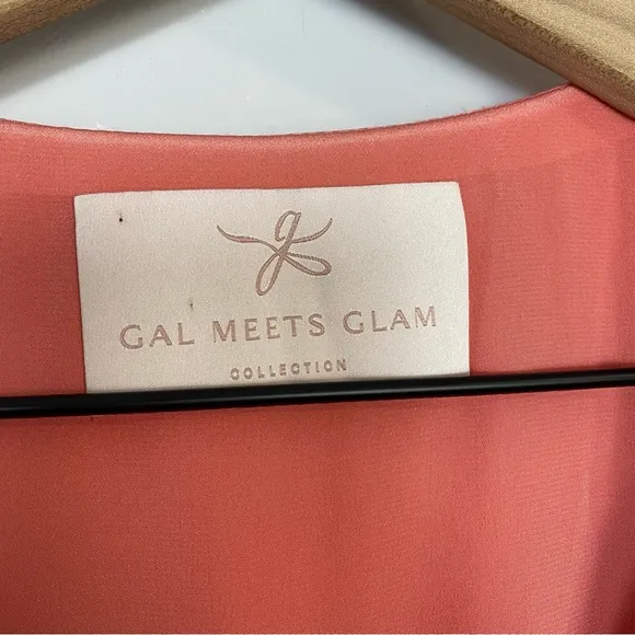 Gal Meets Glam Bree Coral Dress