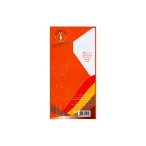 Gazelle Gummed Envelope 80 gsm White DL Wallet