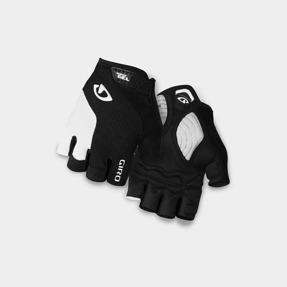 Giro Strade Dure Supergel Gloves - Black/White