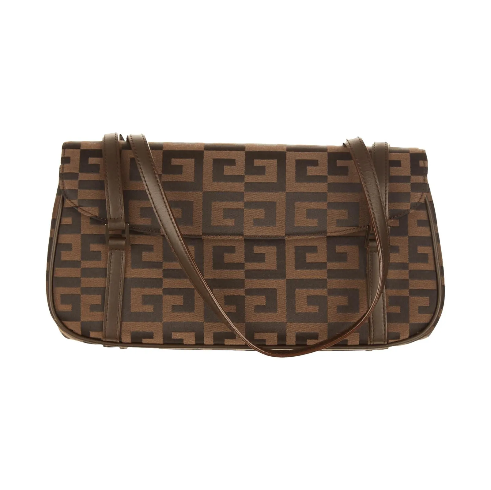Givenchy Brown Logo Shoulder Bag