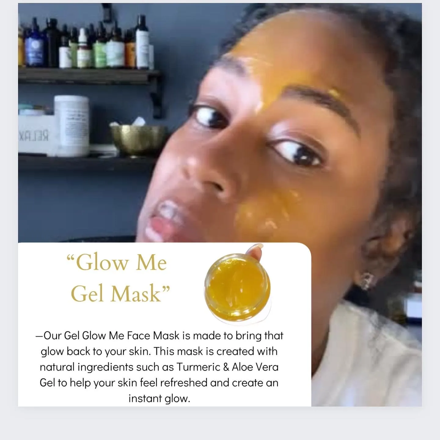 Glow Me Gel Mask