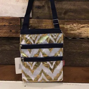 Gold Ikat Crossbody