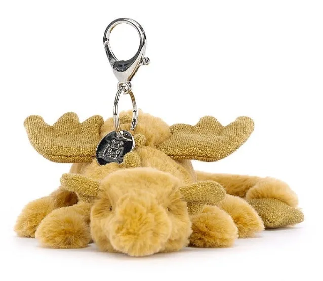 Golden Dragon Bag Charm
