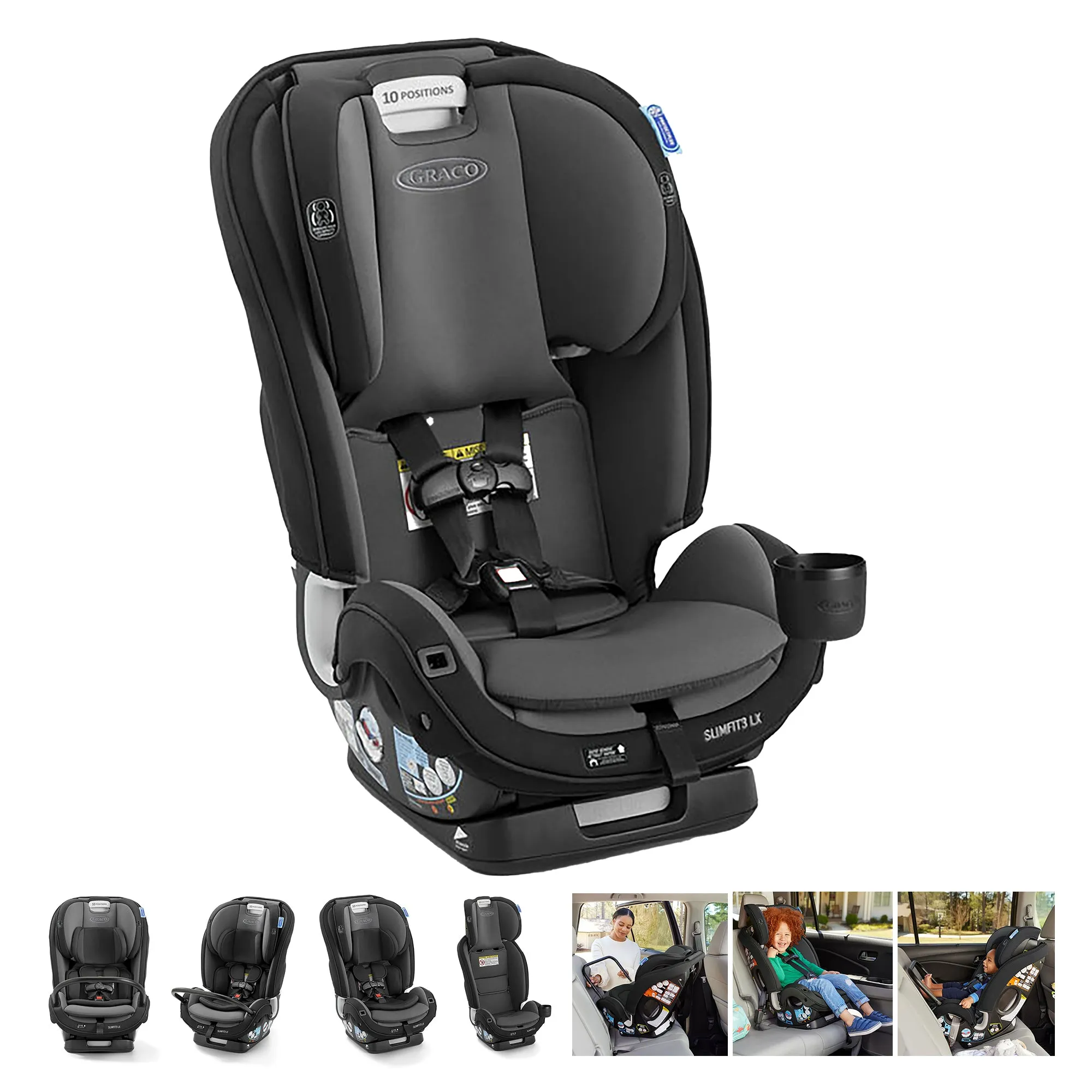 Graco slimfit 3 lx, gotham