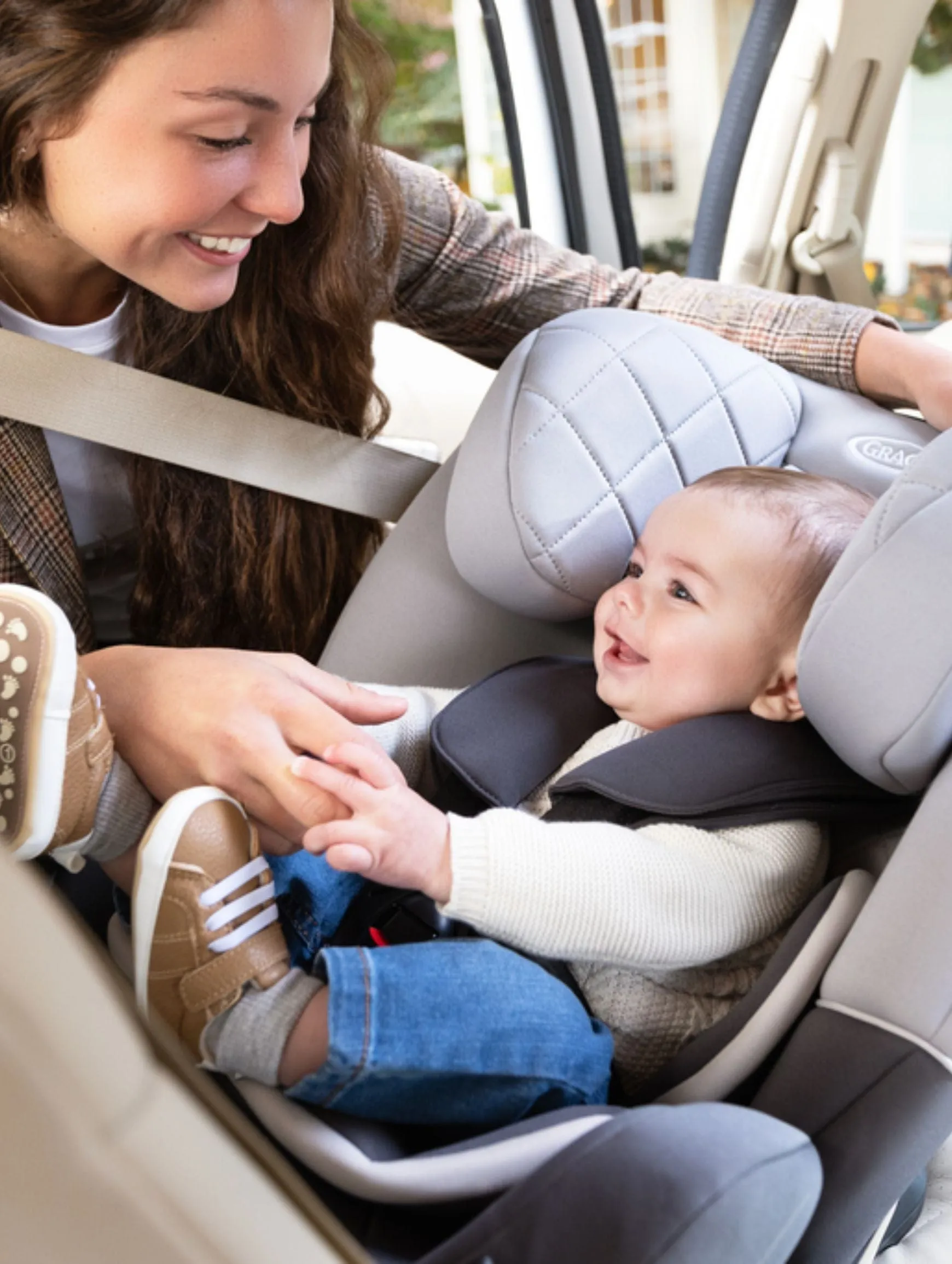 Graco Slimfit R129 Car Seat - Iron