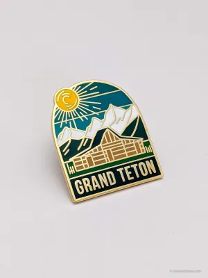Grand Teton National Park Enamel Pin