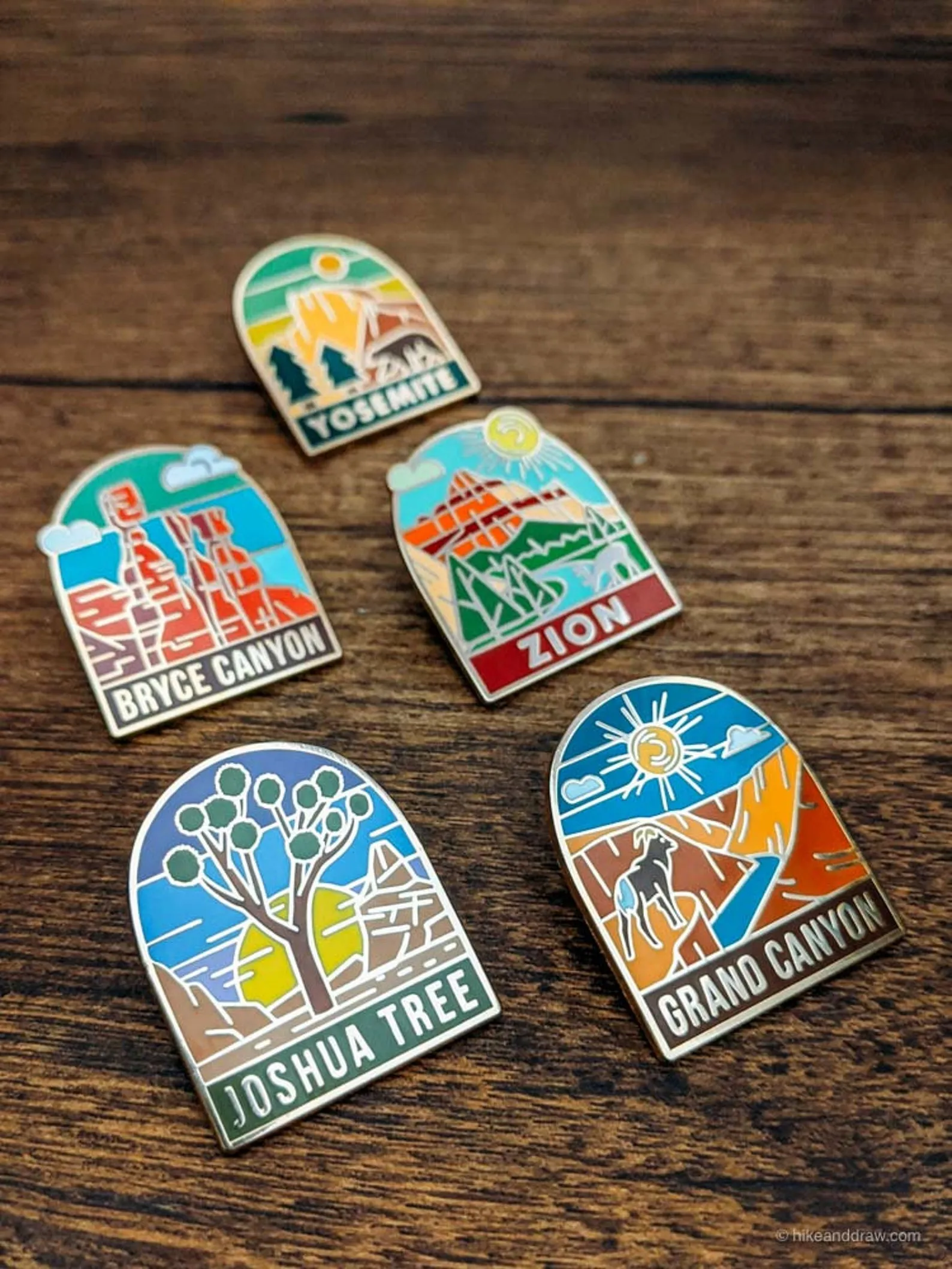 Great Smoky Mountains National Park Enamel Pin