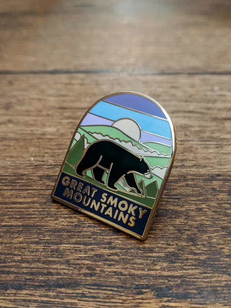 Great Smoky Mountains National Park Enamel Pin