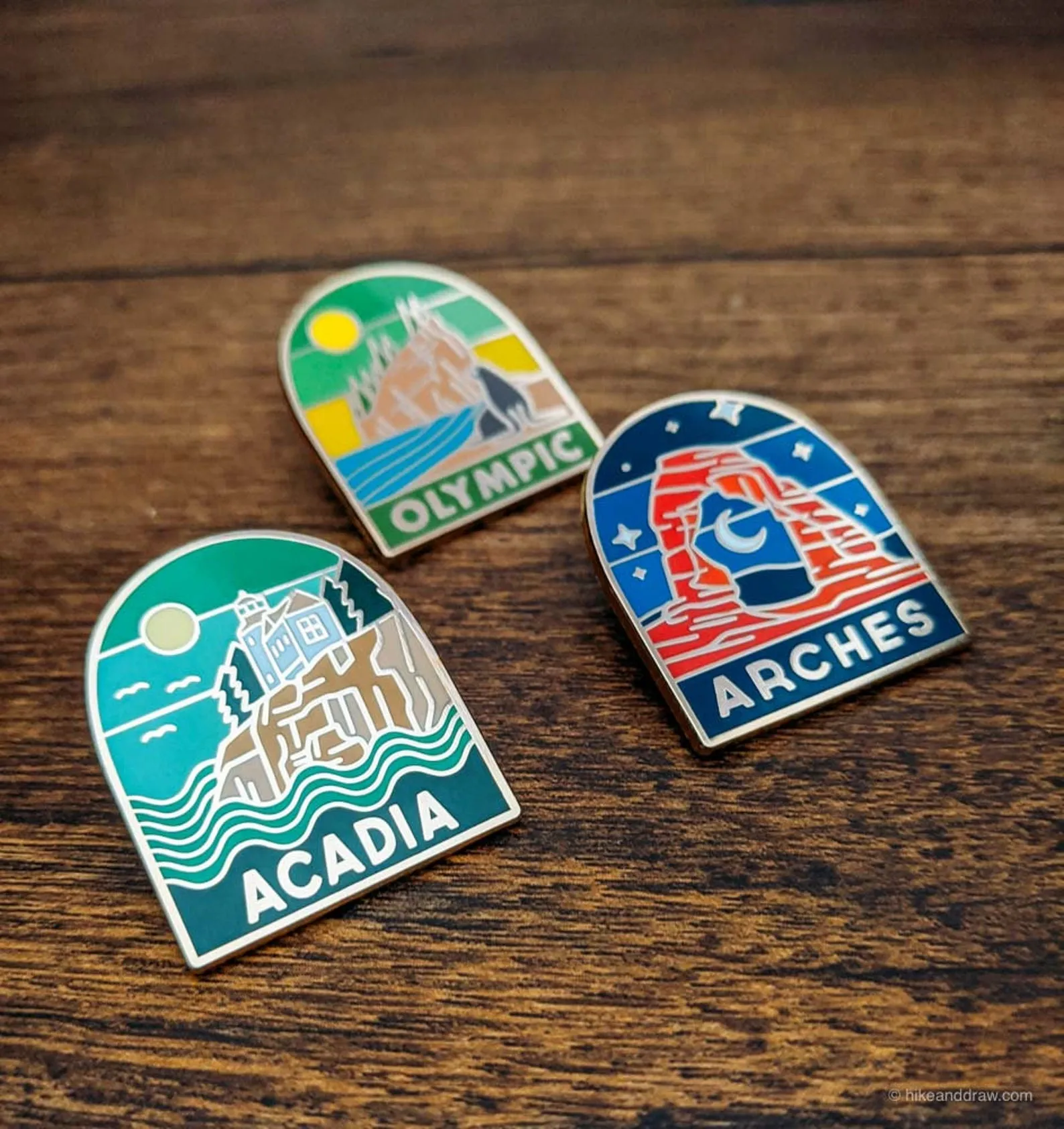Great Smoky Mountains National Park Enamel Pin