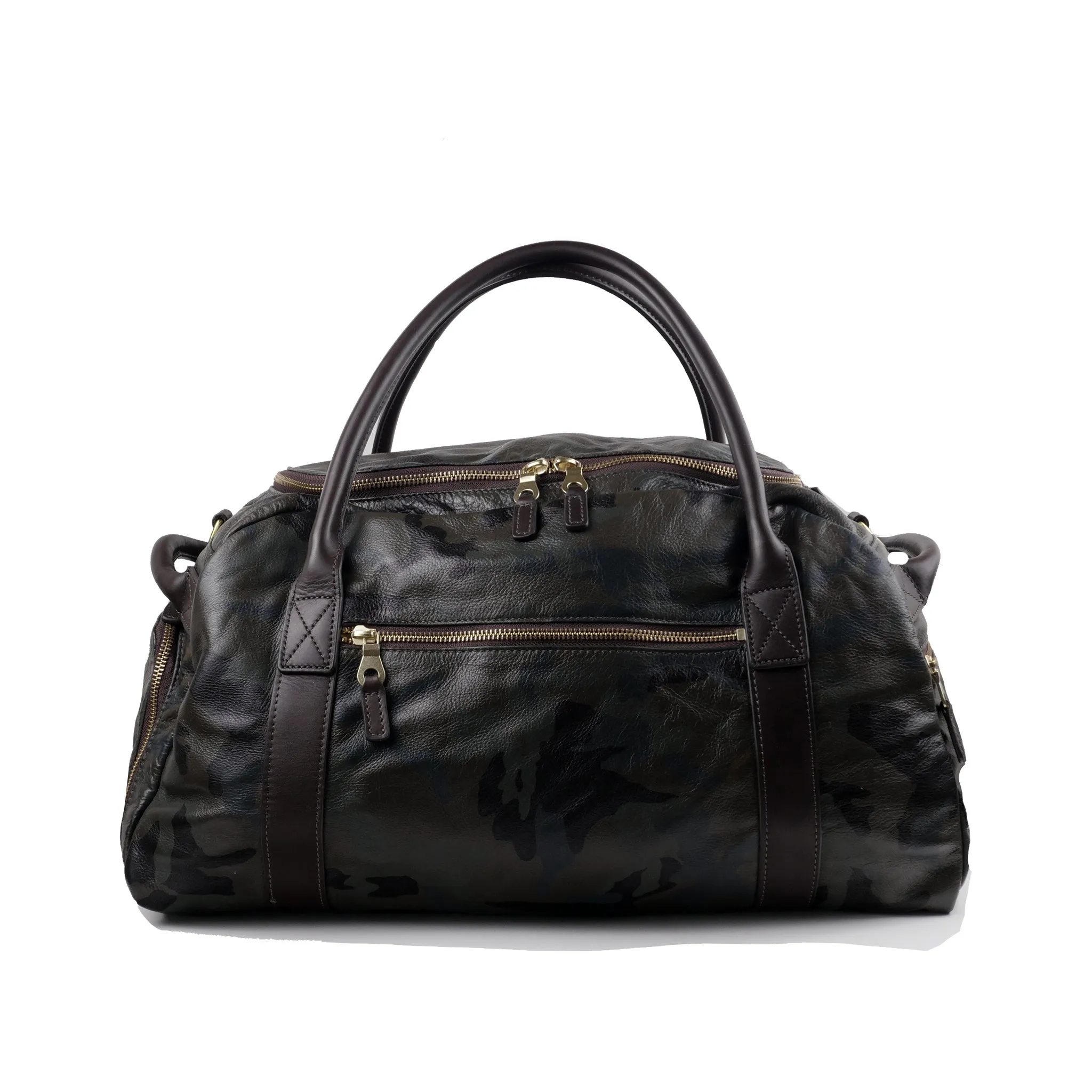 Green Camo Club Travel Bag