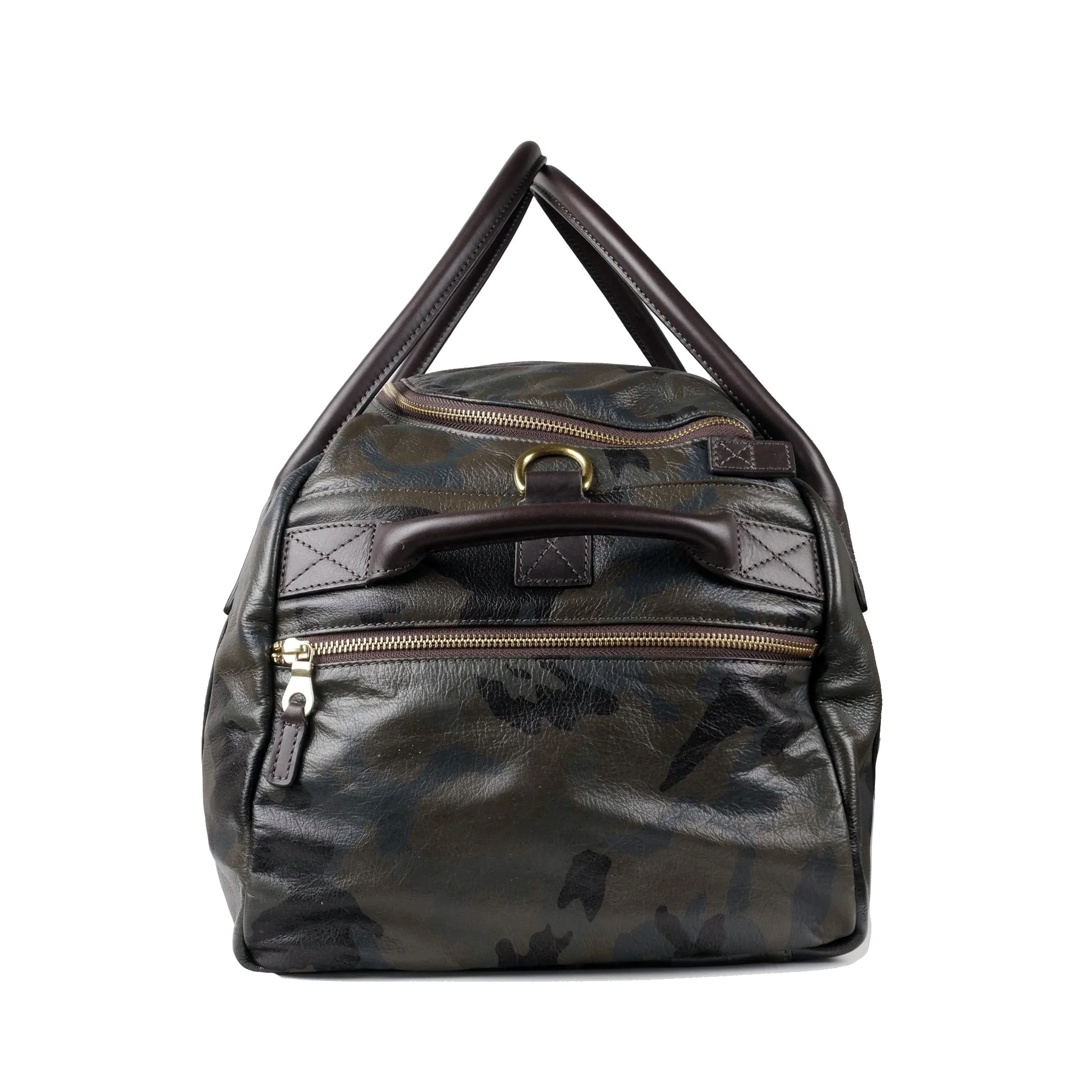 Green Camo Club Travel Bag