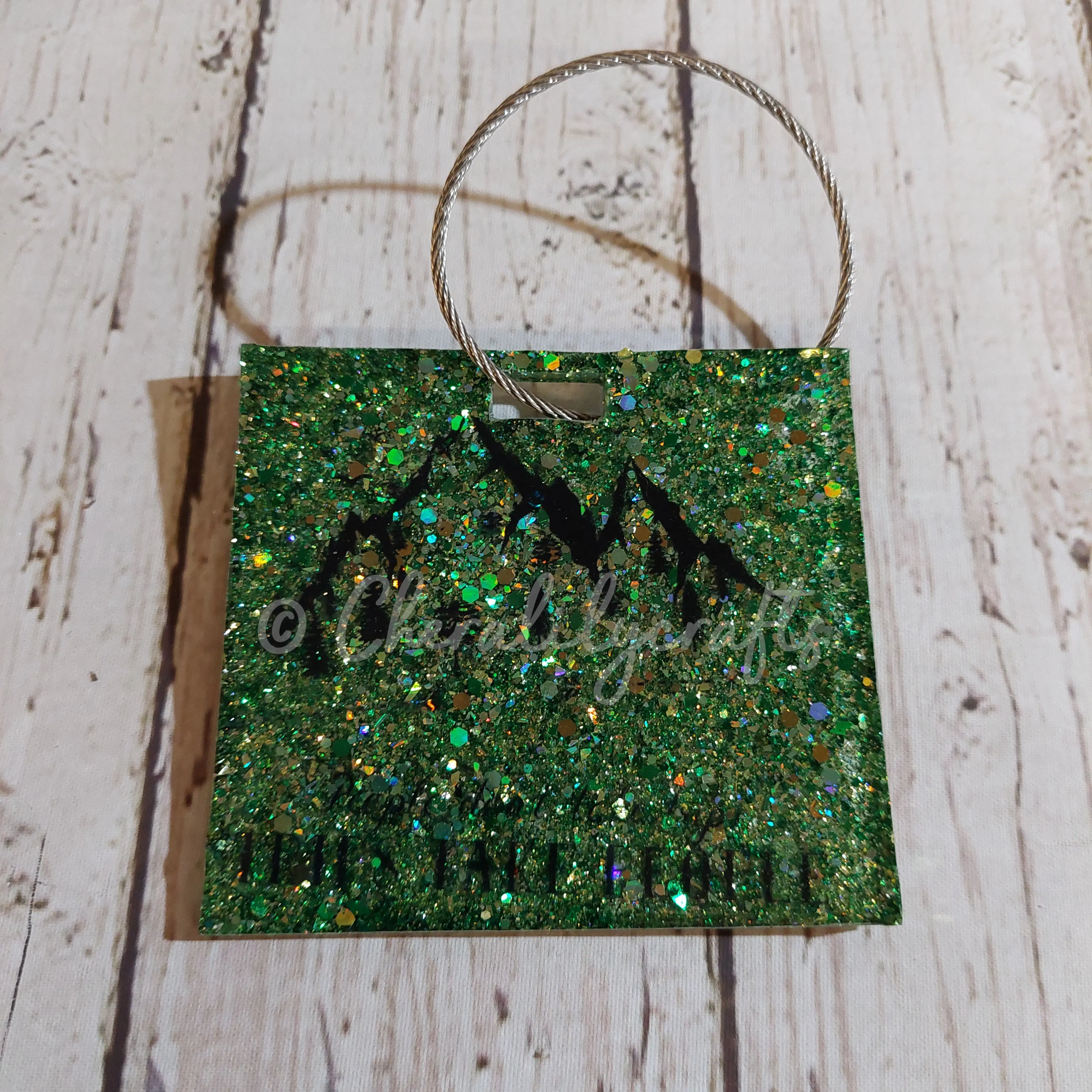 Green Mountain Badge Reel/Luggage Tag