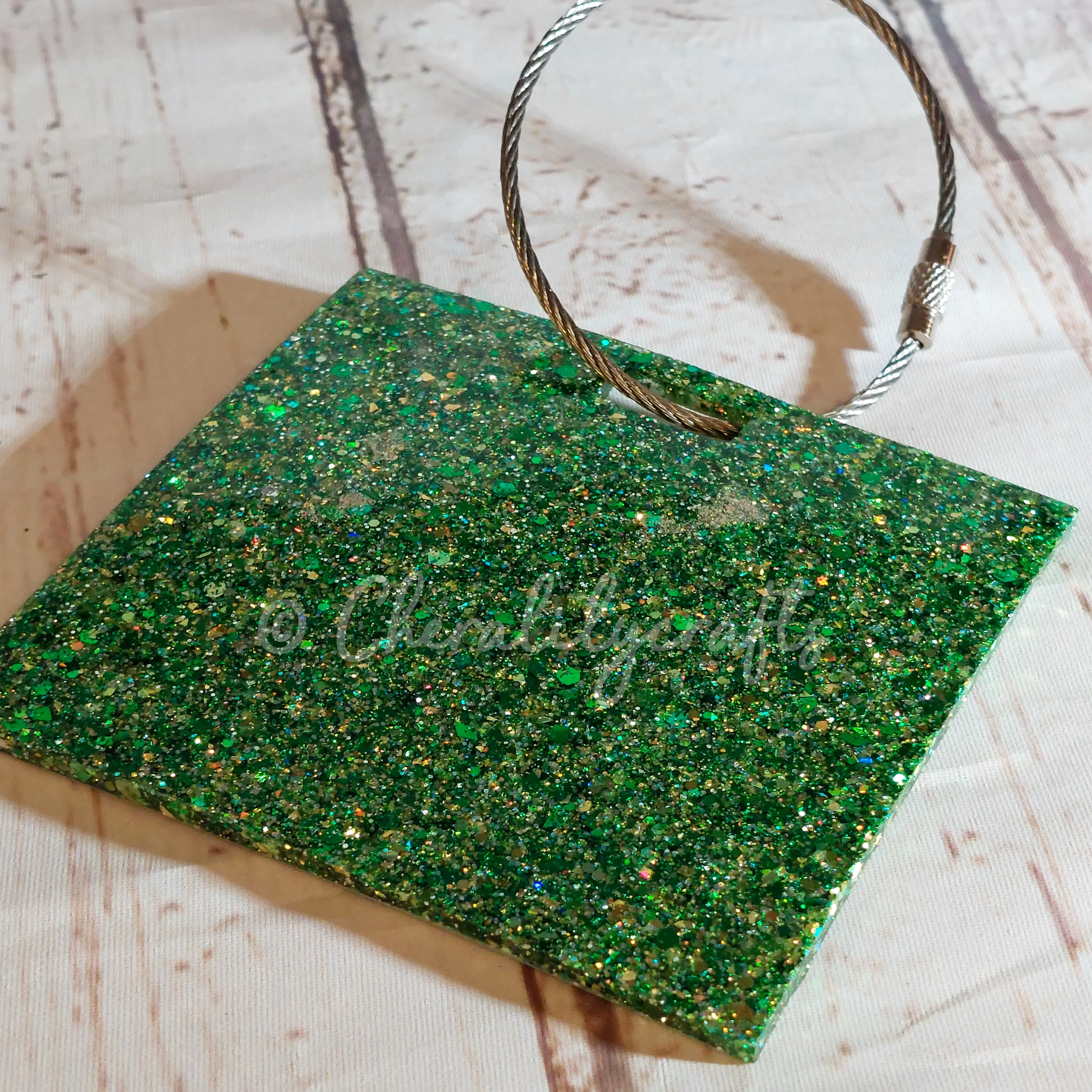 Green Mountain Badge Reel/Luggage Tag