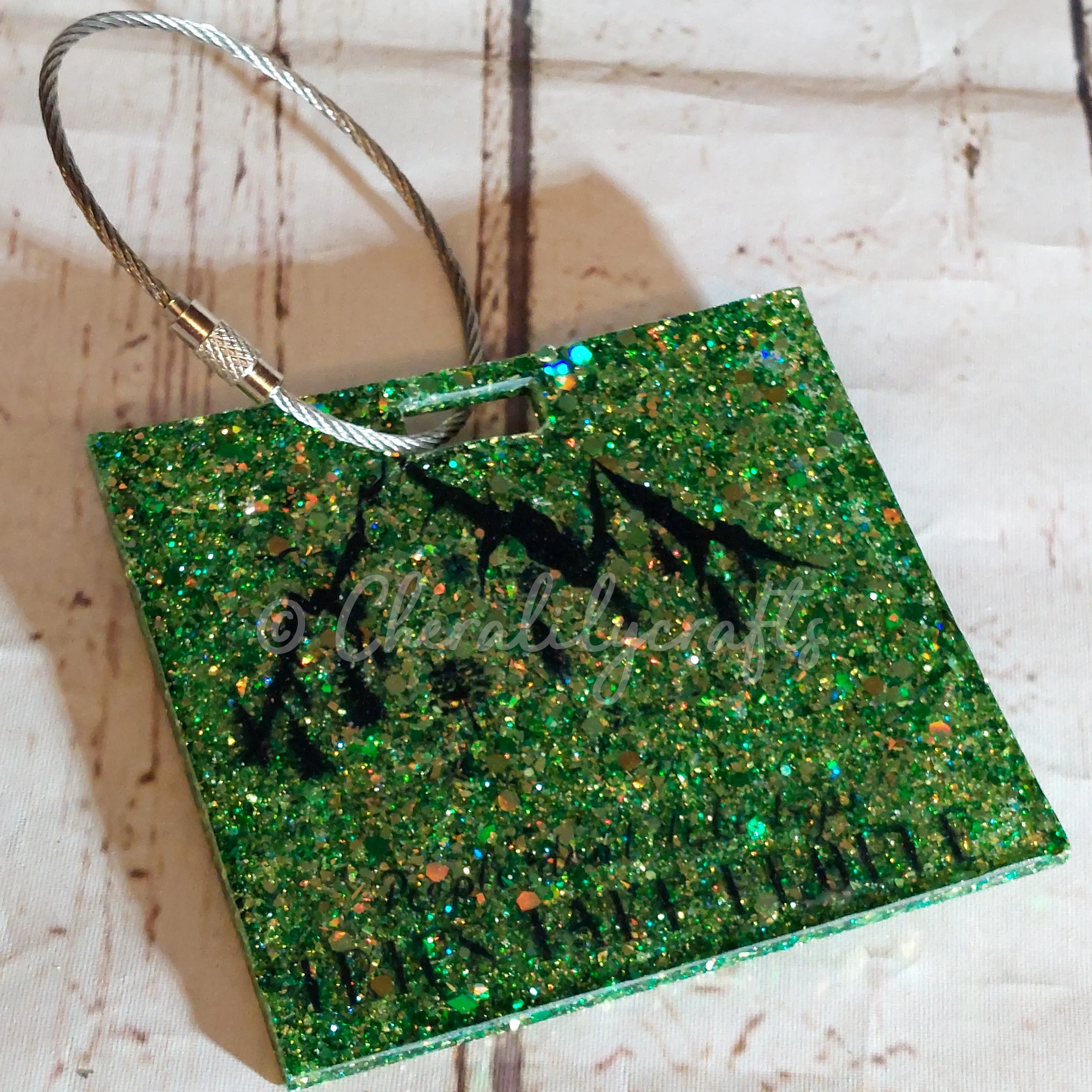 Green Mountain Badge Reel/Luggage Tag
